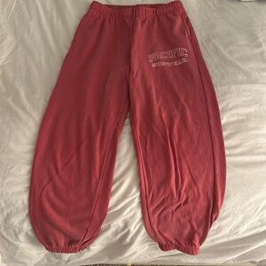 pacsun pink sweatpants